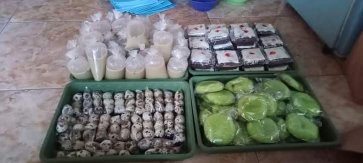 Makanan Tambahan untuk Baduta dan BAlita (Telur puyuh,Bakpo,Susu kedelai,Bronis coklat)