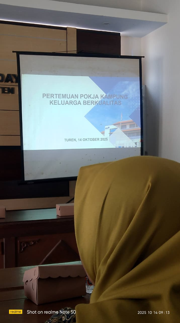 Pertemuan Pokja Kampung KB