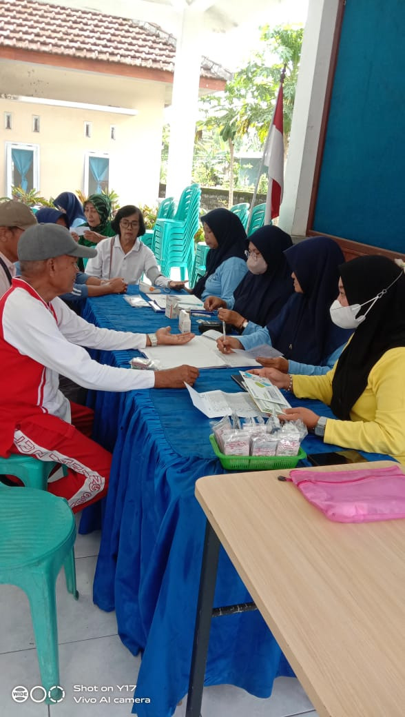 Kegiatan prolanis desa talok