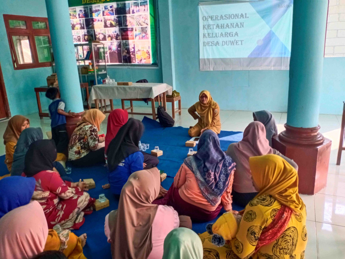 OPERASIONAL KETAHANAN KELUARGA DESA DUWET