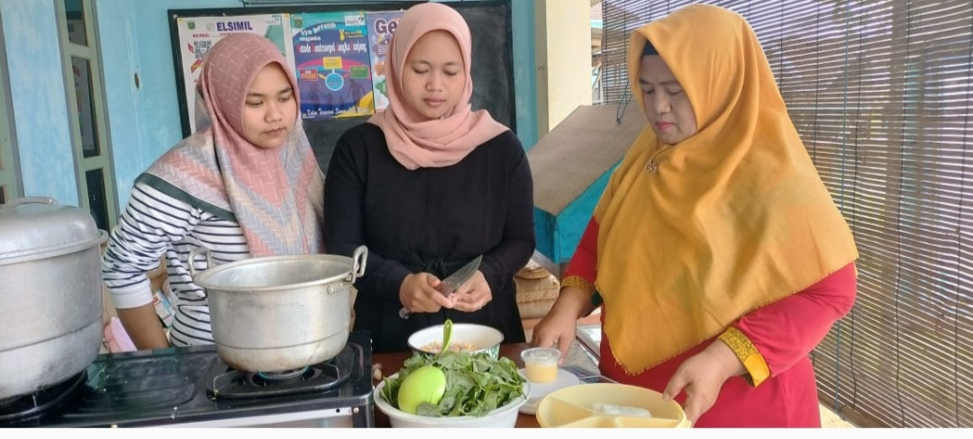 Proses memasak dan Edukasi menu