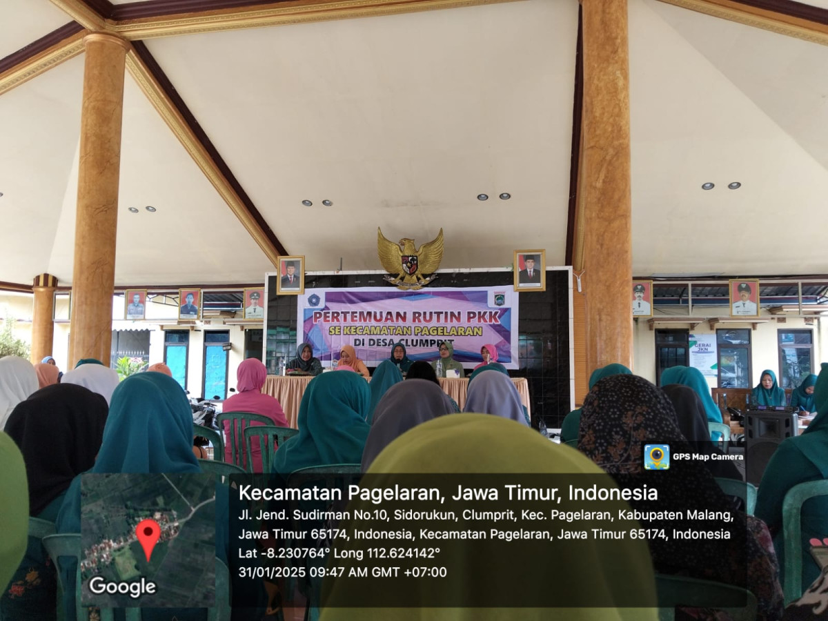 Pertemuan TP PKK Kecamatan Pagelaran