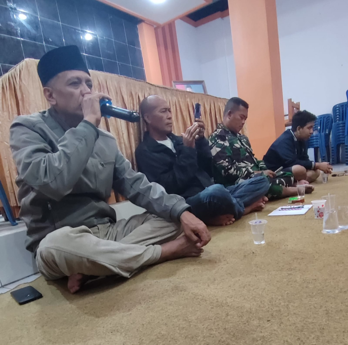 Sambutan kepala desa