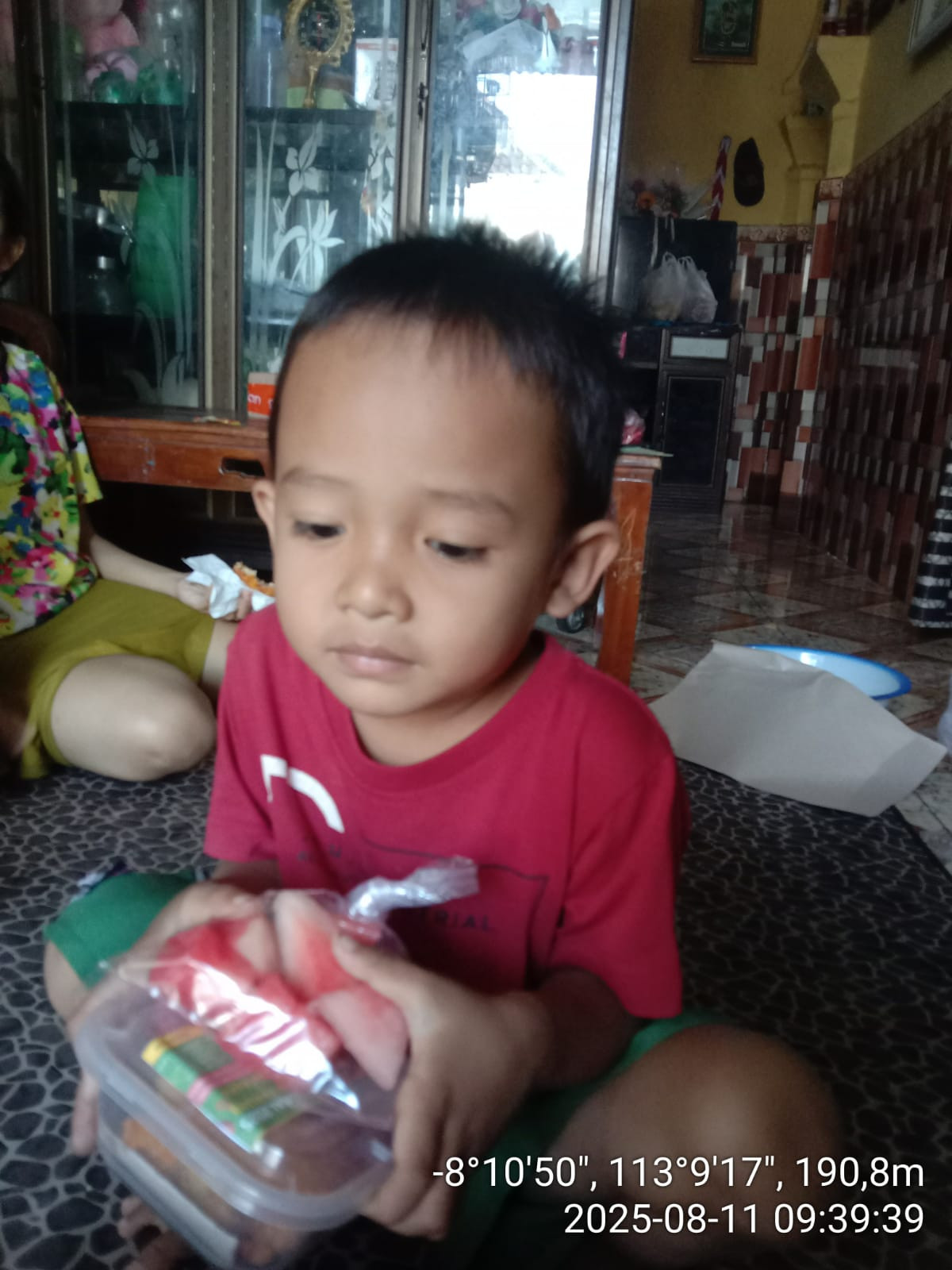 Pemberian PMT pada balita