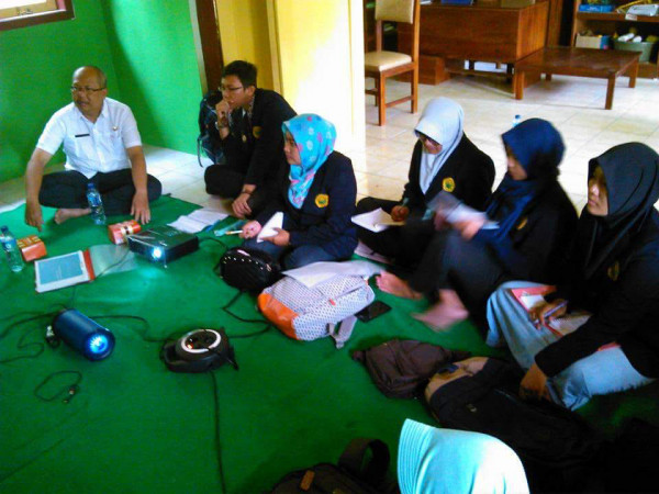 suasana kuliah umum kampung KB