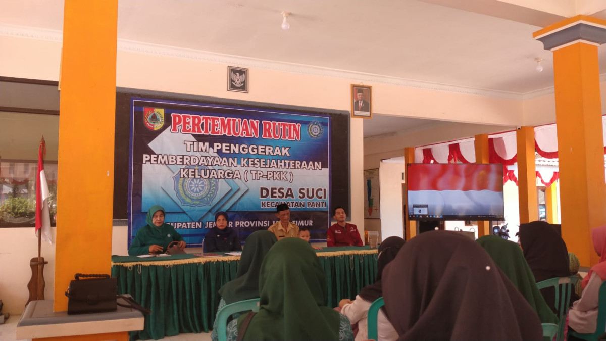 Pertemuan PKK,Kader Posyandu dan Pokja Kampung KBg