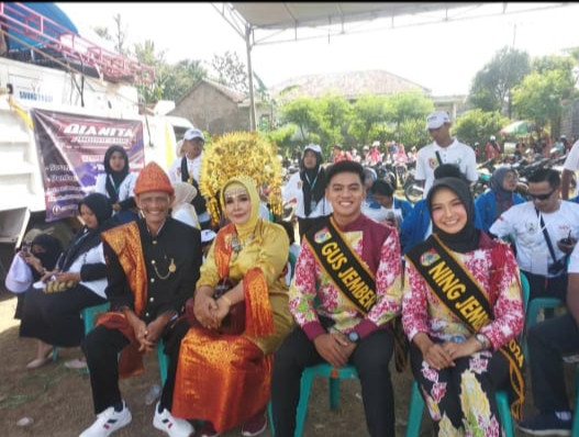 Kades,Bu Kades bersama Gus, Ning jember 2024