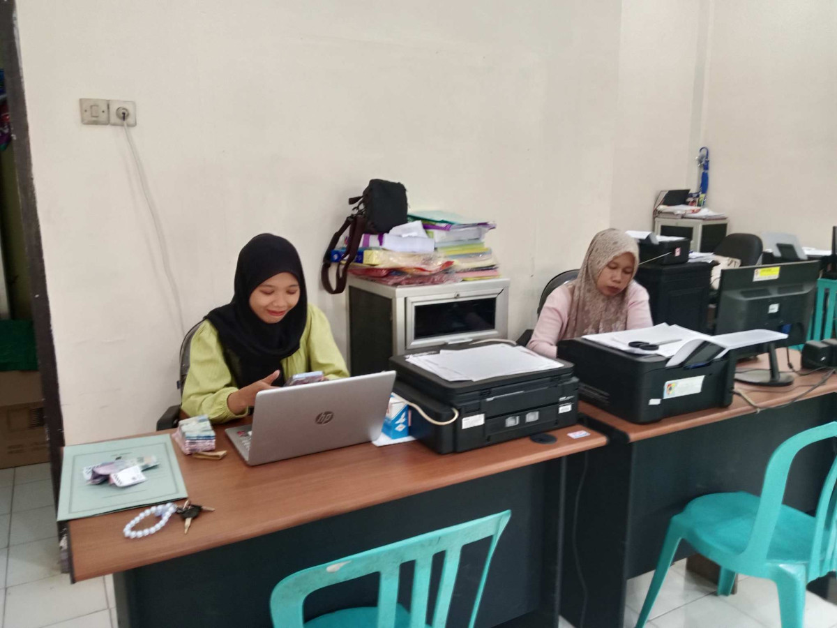 Input kegiatan di web Kampung Keluarga Berkualitas