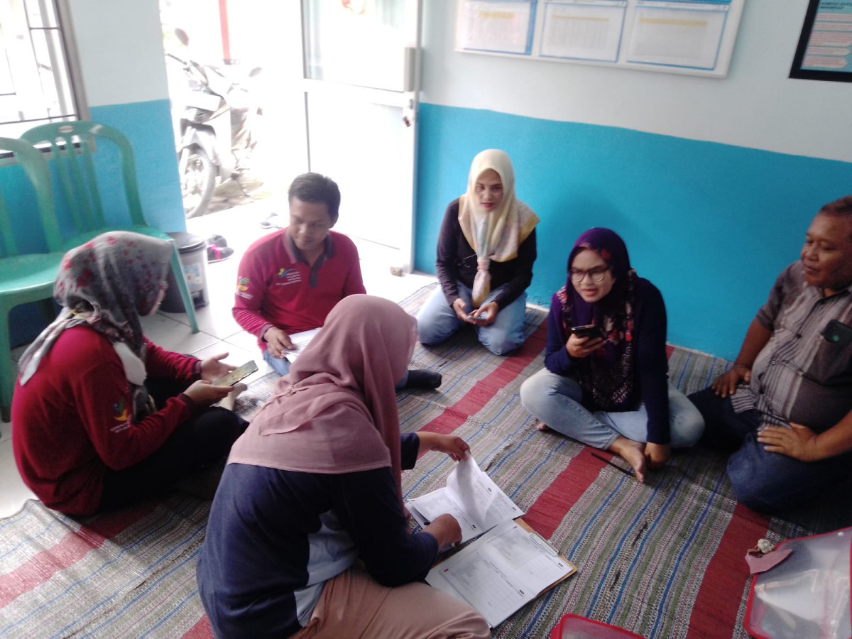 Rapat Pengurus Kampung KB Mangli