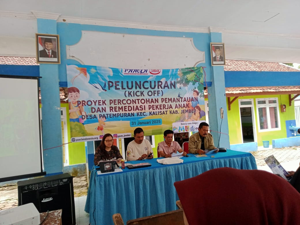 PROYEK PERCONTOHAN PEMANTAUAN DAN REMEDIASI PEKERJA ANAK