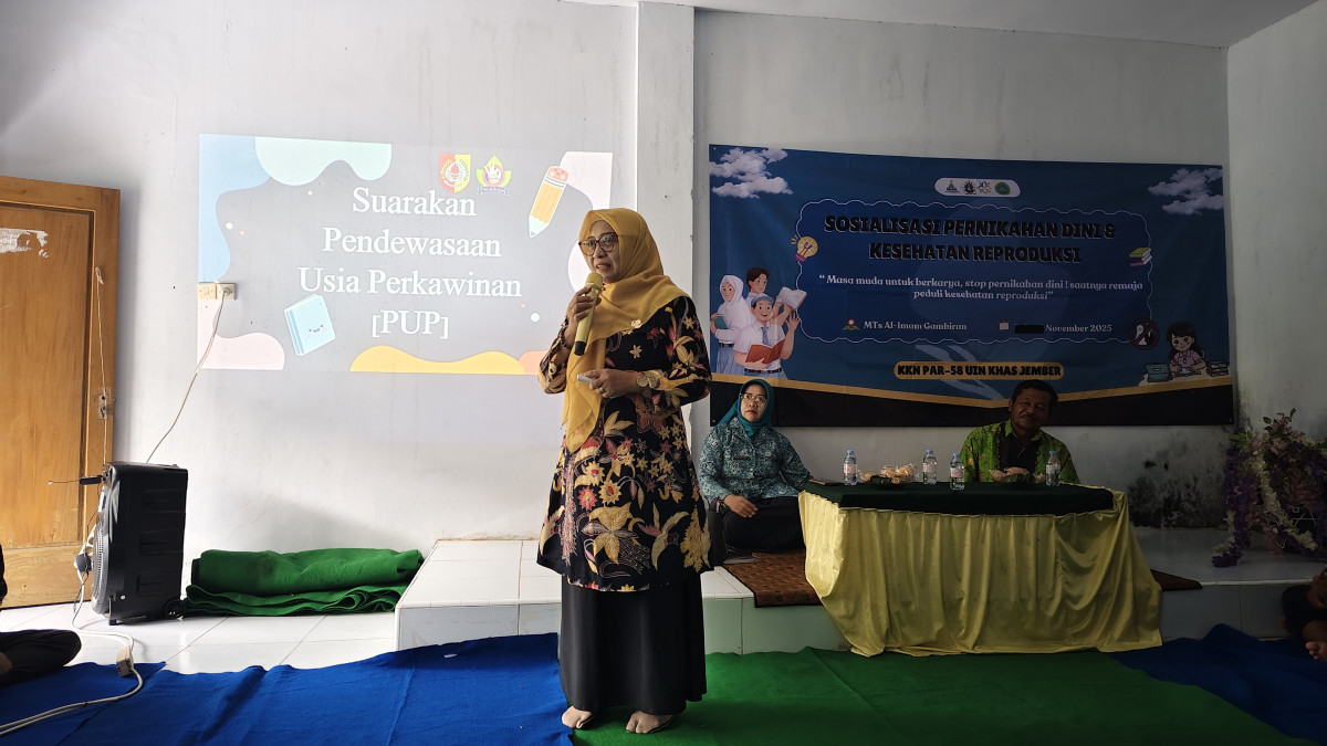 Sosialisasi Pernikahan Dini dan Kesehatan Reproduksi