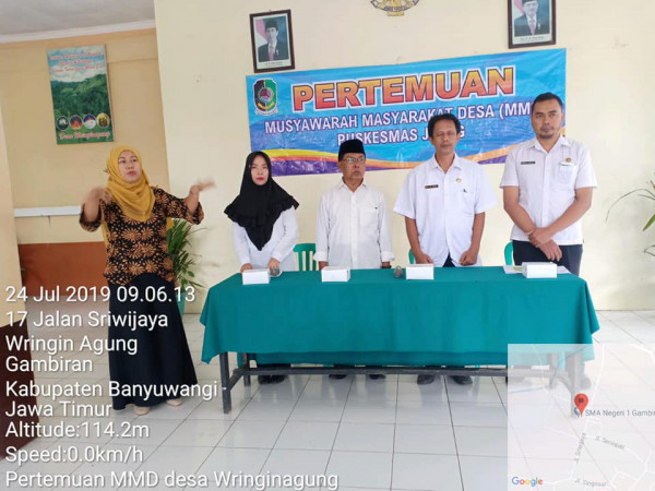 Pertemuan Musyawarah Masyarakat Desa (MMD)