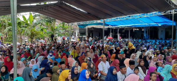 Pengajian Akbar bersama Gus Miftah maulana Habiburrahman di Mushola Nurul Huda Dusun Jatisari