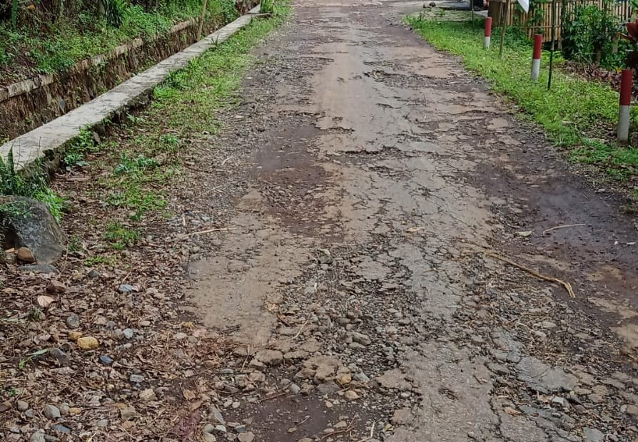 Paving Dusun Krajan PKTD pasir dan hok