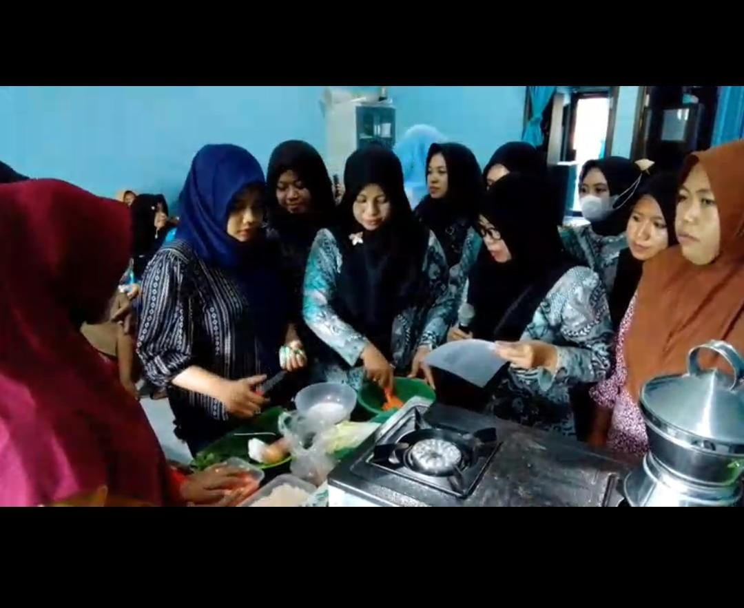 proses pencampuran bahan-bahan