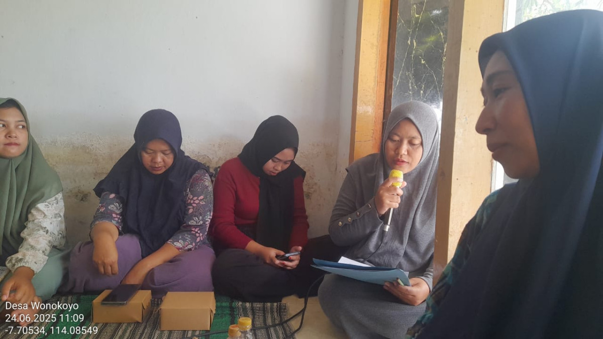 Menginformasikan tentang semua data yang ada di desa oleh KPM