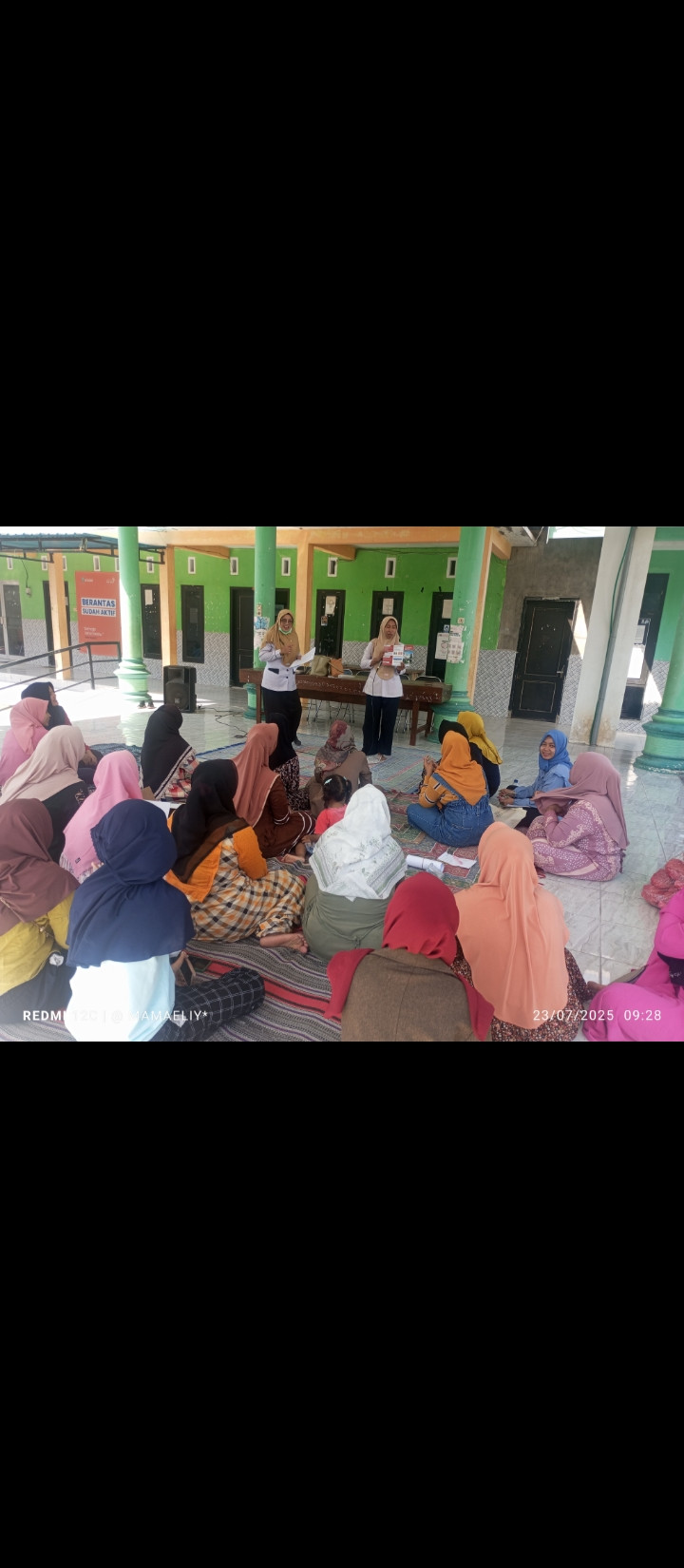 Penyuluhan KB dari puskesmas dan evaluasi posyandu ILP