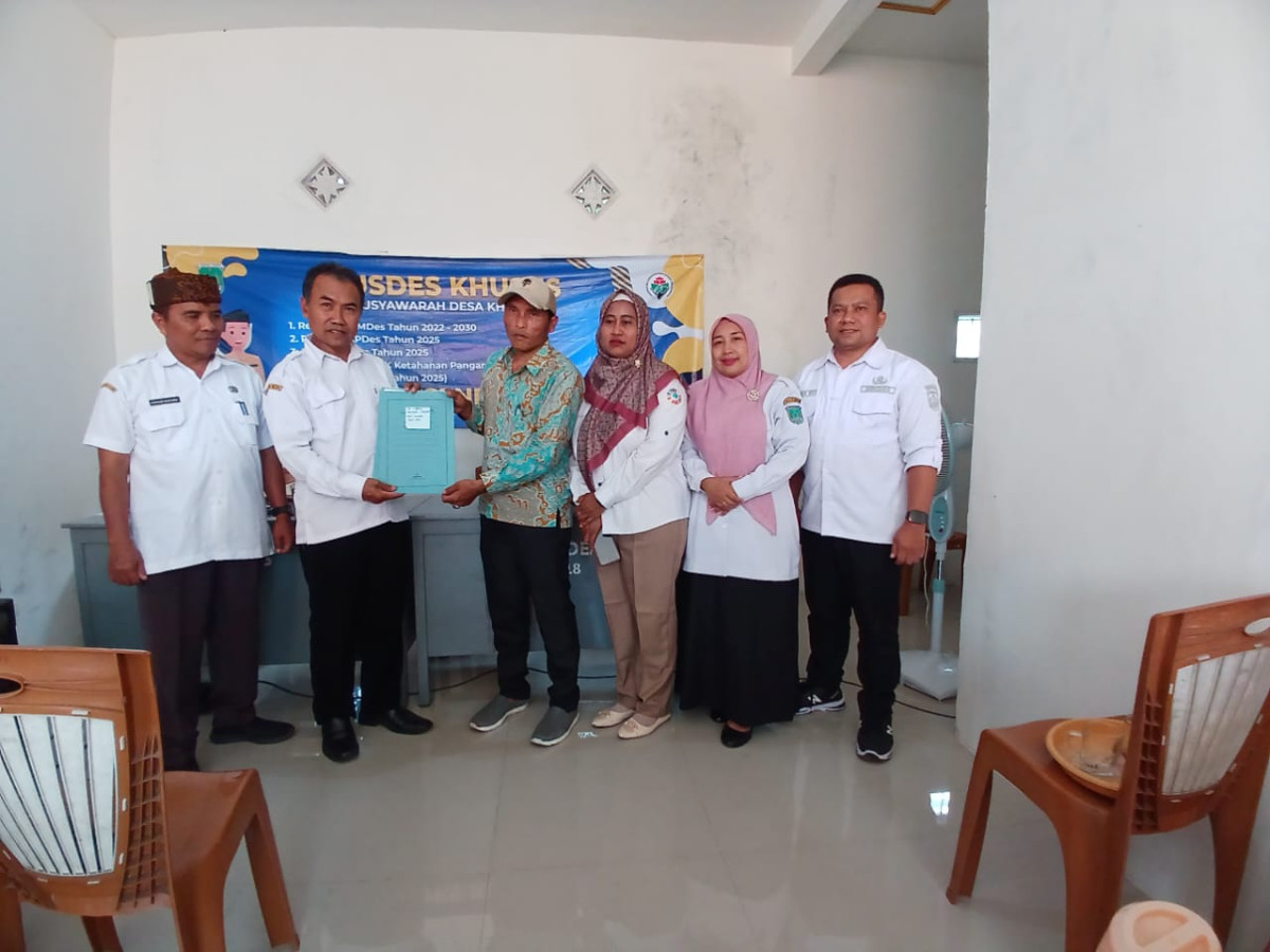 Penandatanganan Berita Acara