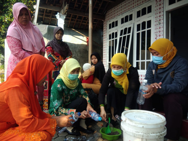 kunjungan kermah warga pemberian kaporid 