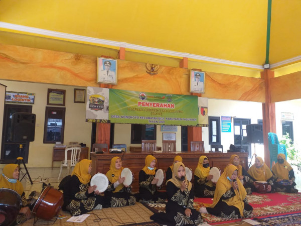 pertemuan rutin Al Hidayah Di desa Kmpung KB Wonokoyo