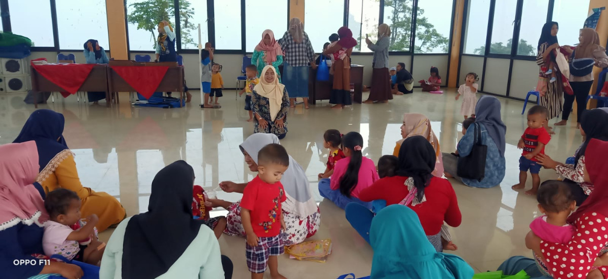 Foto kegiatan Posyandu di Dusun Bulakunci