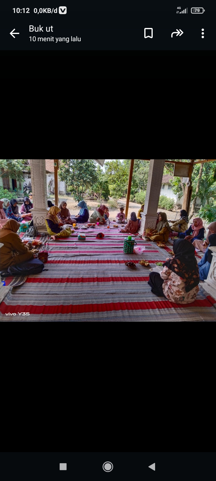 Pengajian rutin pkk