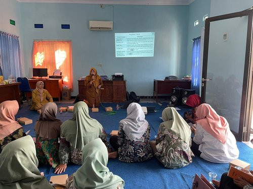 Penyampaian materi dari Narasumber