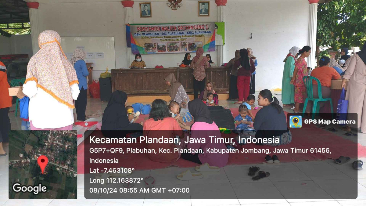 Kegiatan posyandu ILP d desa plabuhan