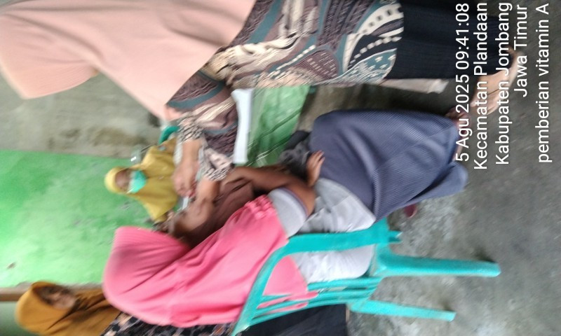 Bulan timbang dan pemberian vit. A