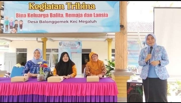 Penyuluhan pola asuh pada keluarga tribina