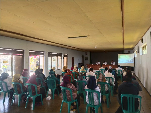 Pertemuan Forum Musyawarah Tk. Desa di kampung Kb desa Janggan