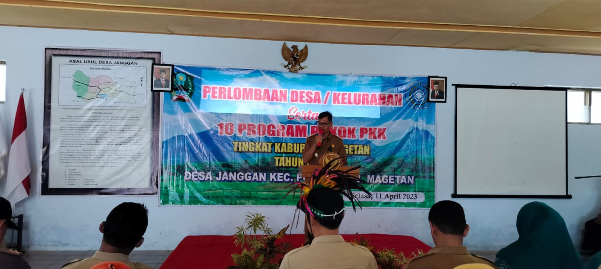 PERLOMBAAN DESA/KELURAHAN SERTA 10 PROGRAM POKOK PKK TINGKAT KABUPATEN MAGETAN TAHUN 2023