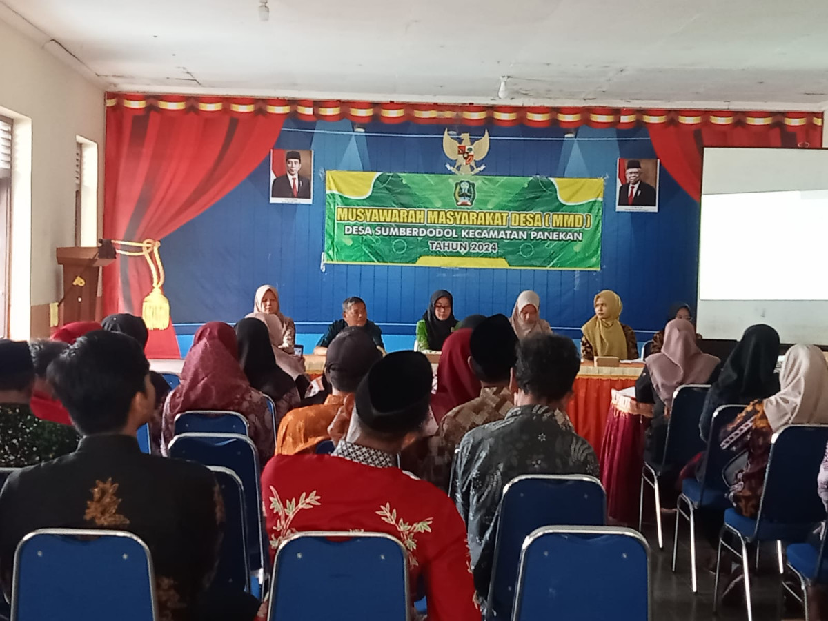 Musyawarah masyarakat desa sumberdodol atau MMD