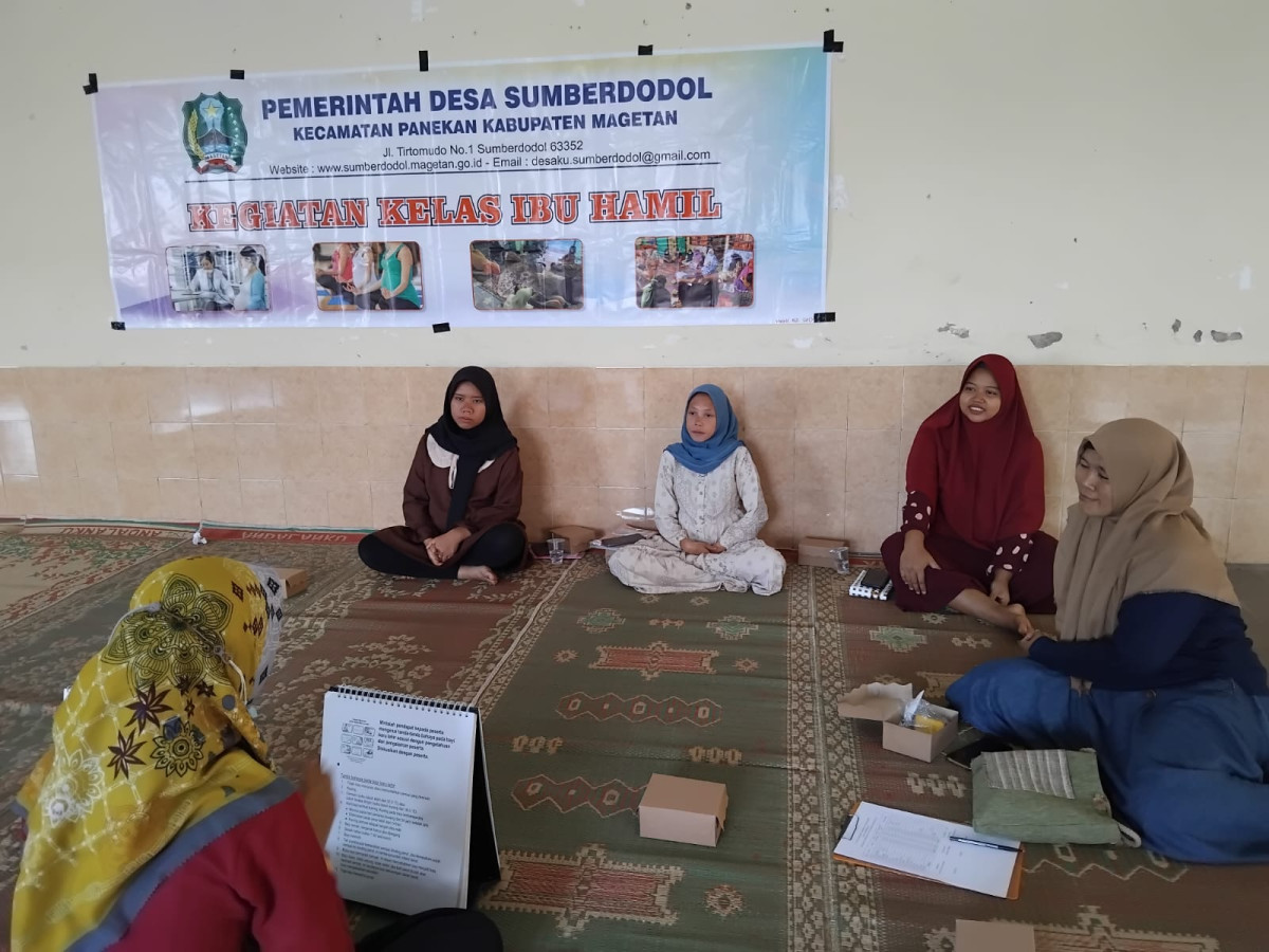 Kegiatan kelas ibu hamil