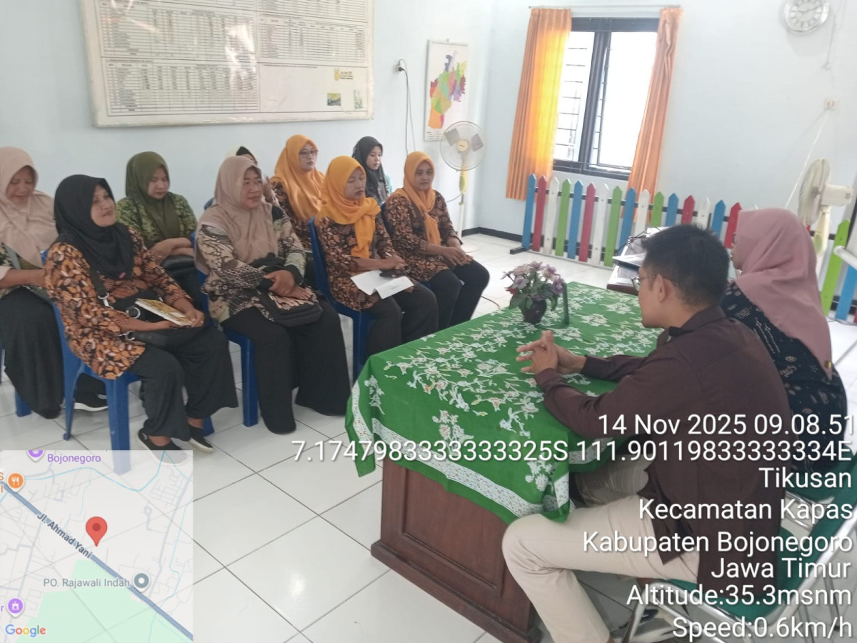 Pemaparan tata cara memasukan data