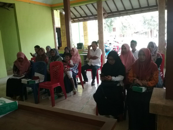 Forum Musyawarah tingkat desa di Kampung KB Cokrowati