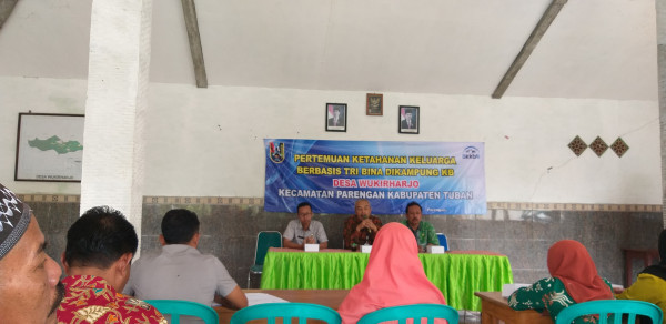 Rapat Tri Bina di Kampung KB Wukirharjo