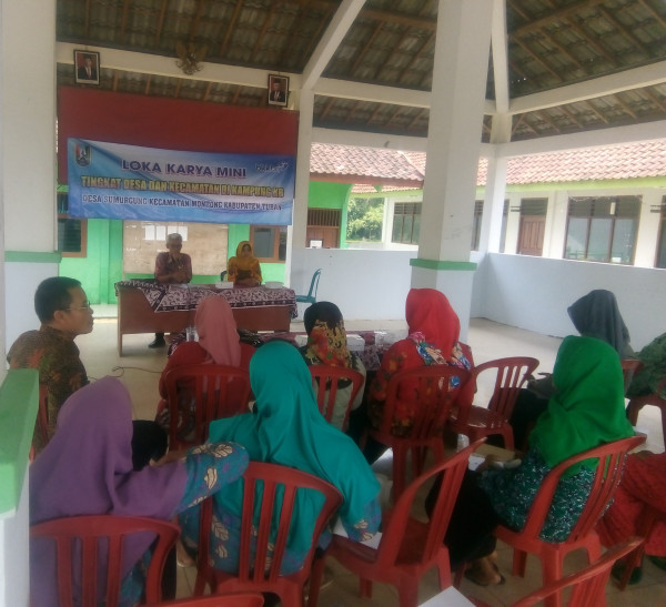 Rapat Loka Karya Mini Tingkat Desa dan Kecamatan di Kampung KB