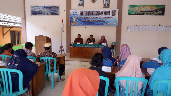 Laporan Kegiatan Pertemuan Pokja Kampung KB di Desa Ngino Kecamatan Semanding 
