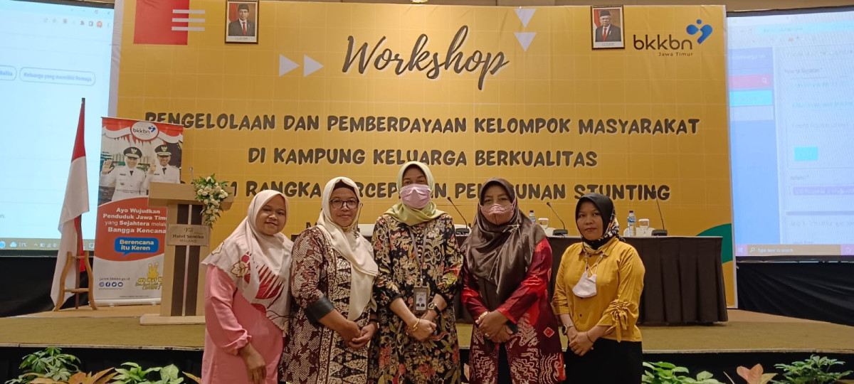 Workshop Peningkatan dan Pemberdayaan Kelompok Masyarakat di Kampung KB Dalam Rangka Percepatan Penurunan Stunting