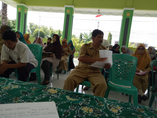 Pertemuan Kelompo Kerja Sinkronisasi Rencana Kerja Kampung KB Tahun 2019 di Kampung KB Kelurahan Mondokan Kecamatan Tuban
