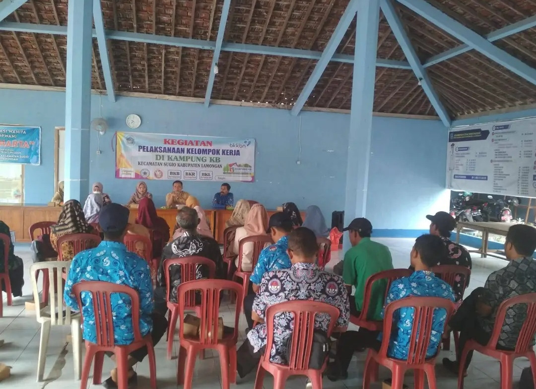 Rapat pokja kampung kb