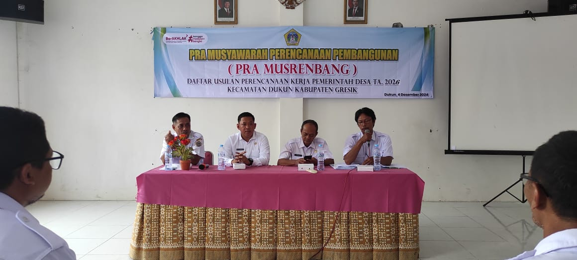 PRA MUSRENBANG PERENCANAAN PEMBANGUNAN