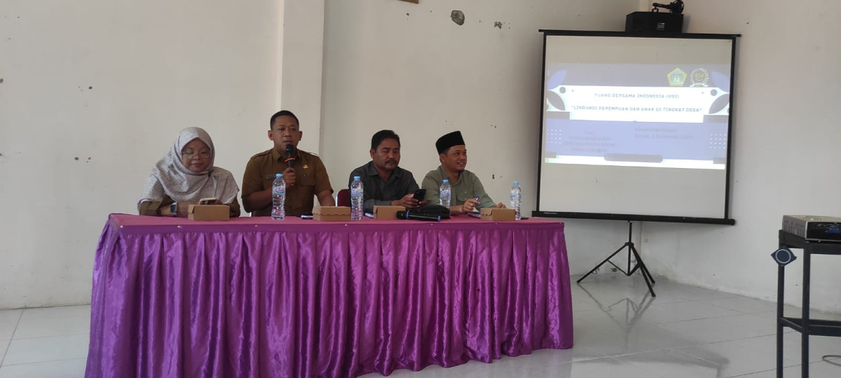 LINDUNGI ANAK DAN PEREMPUAN DI TINGKAT DESA