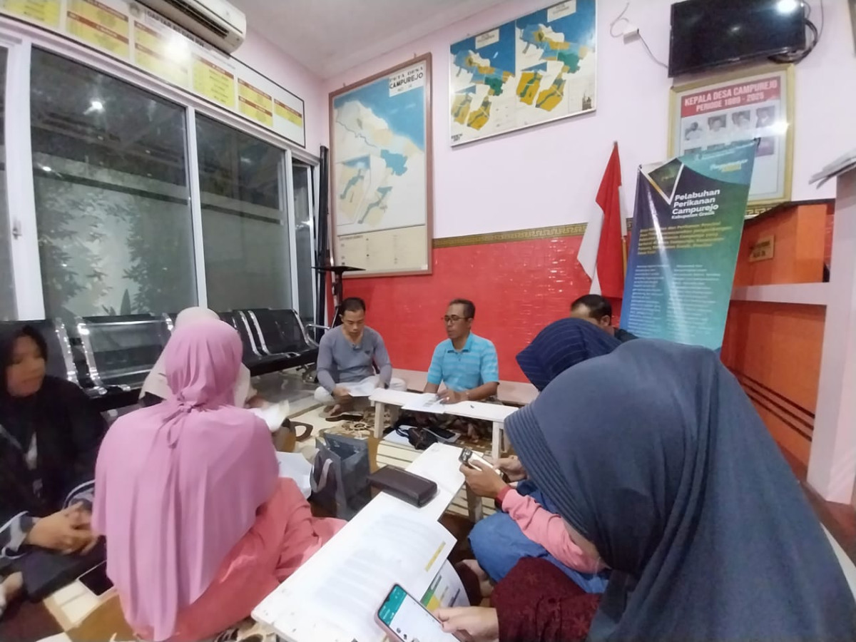 RAPAT PENGUMPULAN DATA SDGS DESA CAMPUREJO