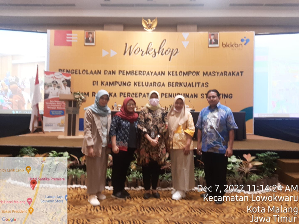 WORKSHOP PENGELOLAAN DAN PEMBERDAYAAN KELOMPOK MASYARAKAT