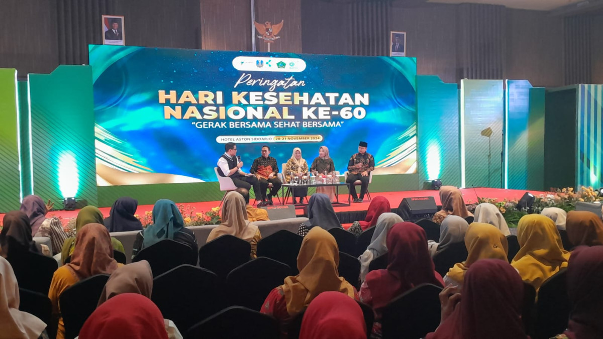 Mengikuti Hari Kesehatan Nasional Ke 60