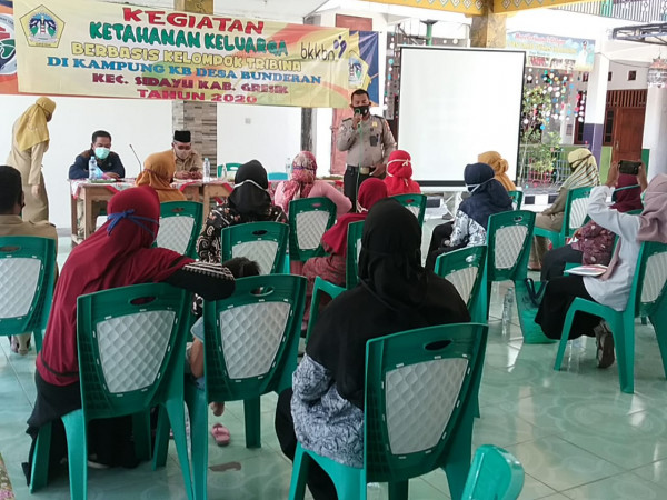 Kegiatan Rapat Tribina Kampung KB Desa Bunderan