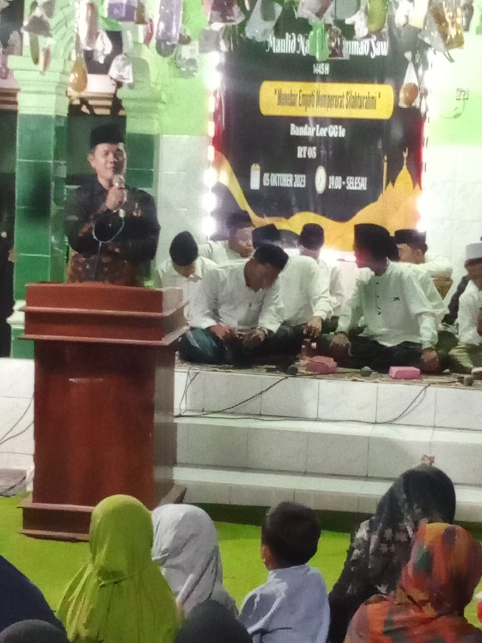 PERINGATAN MAULID NABI DI RT 05 RW 01