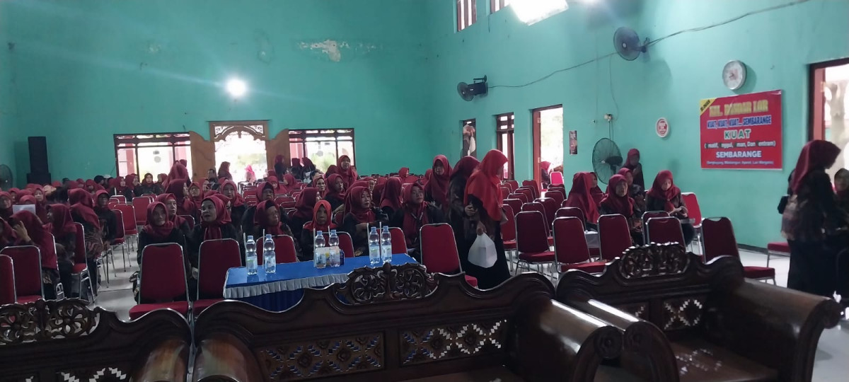 Rapat anggota Kopwan Puspita Kencana Bandar Lor Kota Kediri a